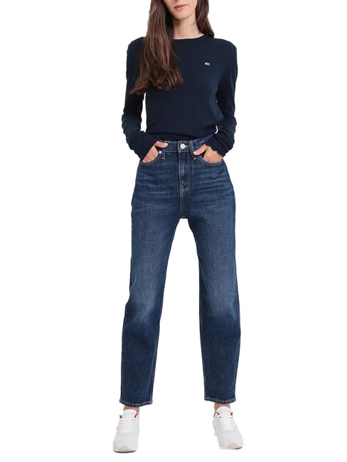 TOMMY HILFIGER TH JEANS IZZIE Blugi slim denim închis - Jeans
