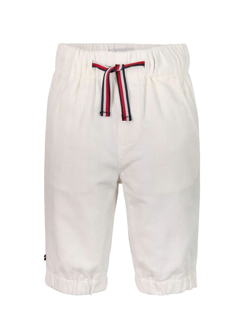 TOMMY HILFIGER TH KIDS Pantaloni trei sferturi alb antic - Pantaloni pentru copii
