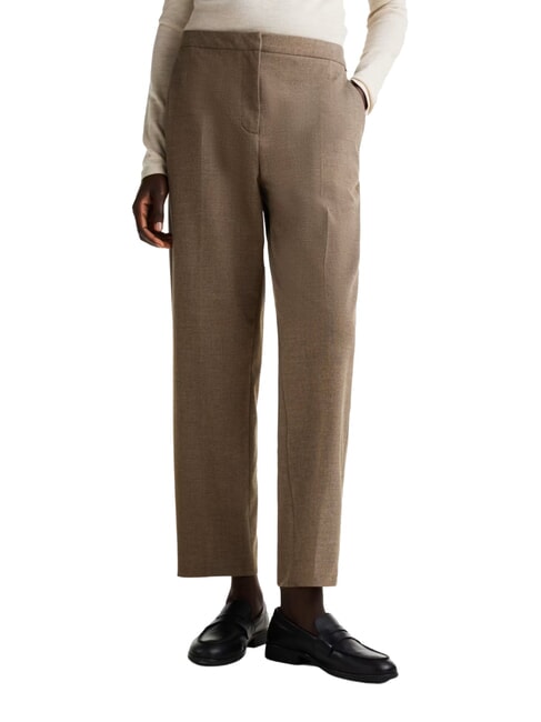 TOMMY HILFIGER TH  Pantaloni moștenire maro heather - Pantaloni pentru femei