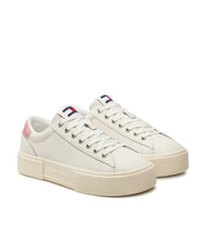 TOMMY HILFIGER TOMMY JEANS Foxing Flatform Adidași fildeş - Pantofi femei - 1