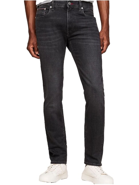 TOMMY HILFIGER TH  Blugi slim fit negru intens - Jeans