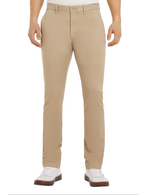 TOMMY HILFIGER TH BLEECKER Pantaloni slim bej - Pantaloni