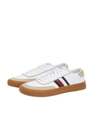 TOMMY HILFIGER TH  Teniși joși din piele - Pantofi bărbați