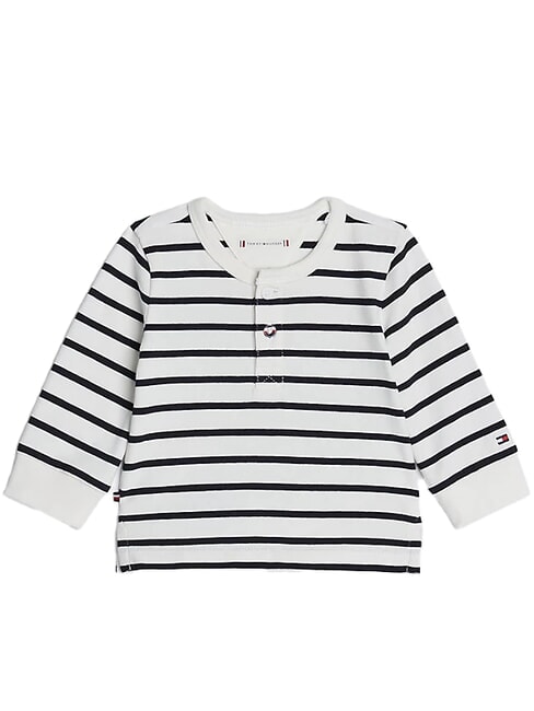 TOMMY HILFIGER TH KIDS tricou dungă de cer deșertică - Tricou copil