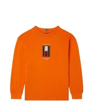 TOMMY HILFIGER TH KIDS Tricou din bumbac pentru copii - Tricou copil