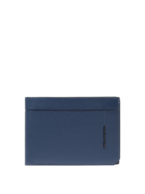 PIQUADRO W137 Portofel din piele albastru - Portofele bărbați