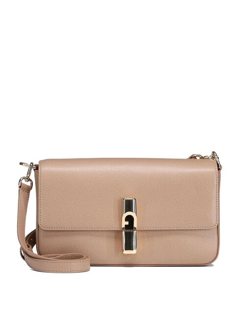 FURLA IRIDE  Geantă de umăr, piele greige - Genți femei