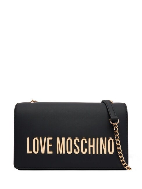 LOVE MOSCHINO BOLD LOVE  Geantă dublă de portabilitate negru - Genți femei