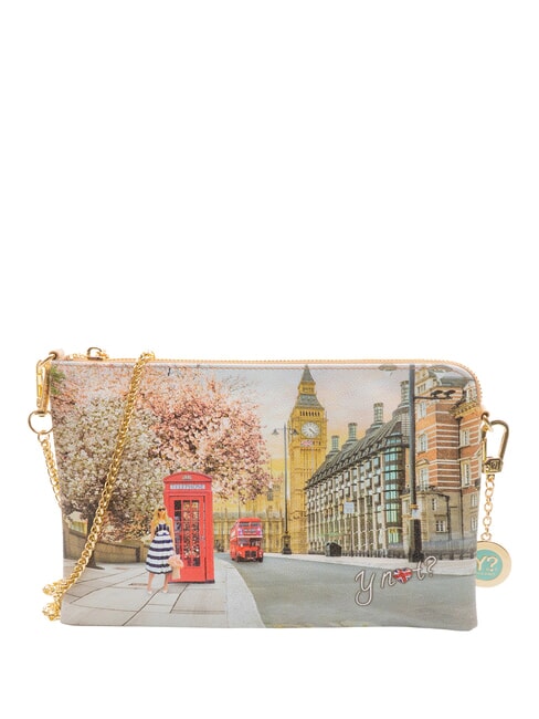 YNOT YESBAG  Geantă de umăr clutch Trandafir englezesc - Genți femei