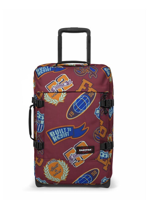 EASTPAK TRANVERZ S Troller pentru bagaje de mână ciocnire vișinie - Bagaje de mână