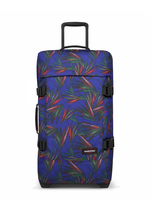 EASTPAK TRANVERZ M Troller mediu Brize Palm Navy - Trolere semirigide