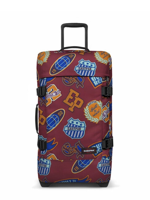 EASTPAK TRANVERZ M Troller mediu ciocnire vișinie - Trolere semirigide
