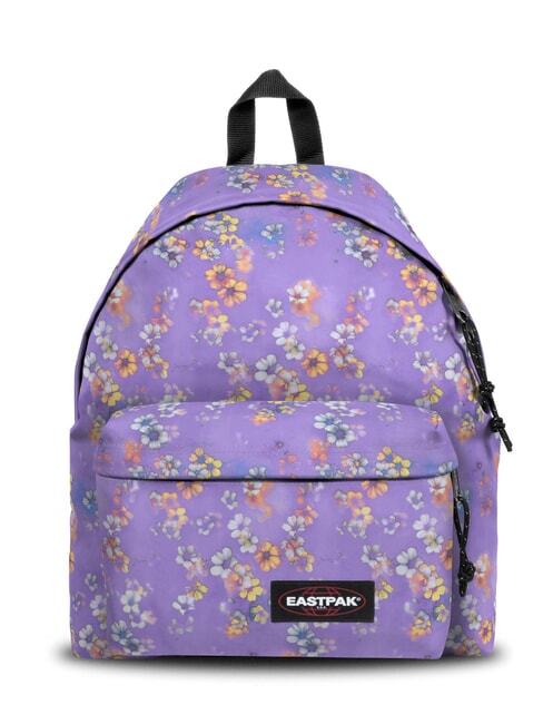 EASTPAK PADDED PAKR Rucsac liliac estompat de floră - Rucsacuri pentru școală și timp liber