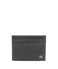 ARMANI EXCHANGE A|X Business Suport card din piele - Portofele bărbați