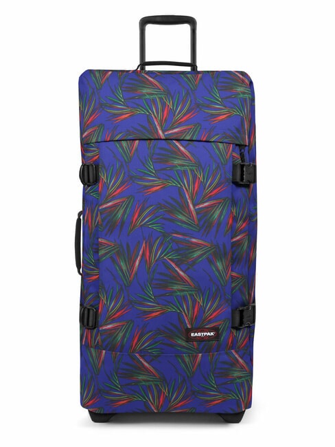 EASTPAK TRANVERZ L Troller mare Brize Palm Navy - Trolere semirigide