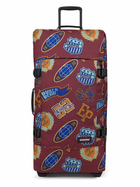 EASTPAK TRANVERZ L Troller mare ciocnire vișinie - Trolere semirigide