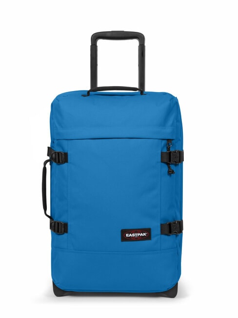 EASTPAK TRANVERZ S Troller pentru bagaje de mână albastru cu bule - Bagaje de mână