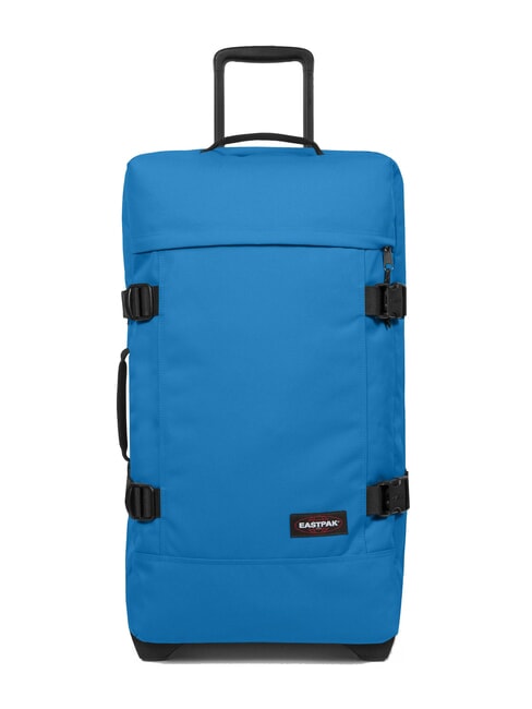 EASTPAK TRANVERZ M Troller mediu albastru cu bule - Trolere semirigide