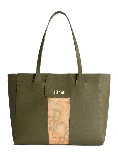 ALVIERO MARTINI PRIMA CLASSE WINDY CITY Sacoșă mare de cumpărături verde mușchi - Genți femei