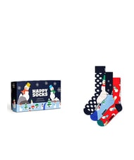 HAPPY SOCKS SNOWM Set cadou de 3 perechi de șosete - Șosete pentru bărbați
