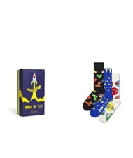HAPPY SOCKS ELTON JOHN Set cadou de 3 perechi de șosete - Șosete pentru bărbați