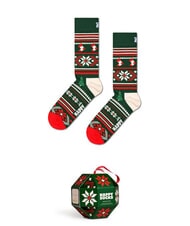 HAPPY SOCKS SNOWFLAKE Set cadou cu 1 pereche de șosete - Șosete pentru bărbați