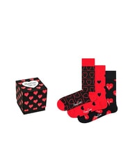 HAPPY SOCKS I LOVE YOU Set cadou de 3 perechi de șosete - Șosete de damă