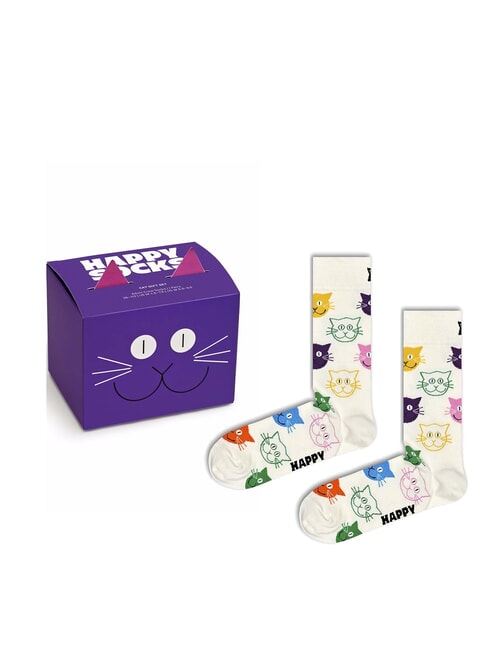 HAPPY SOCKS CAT Set cadou cu 1 pereche de șosete multicolor - Șosete de damă