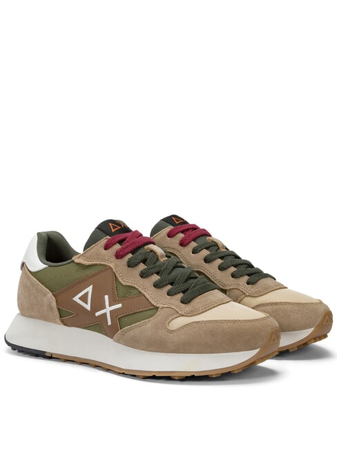 SUN68 JAKI BICOLOR Adidași beigesc - Pantofi bărbați