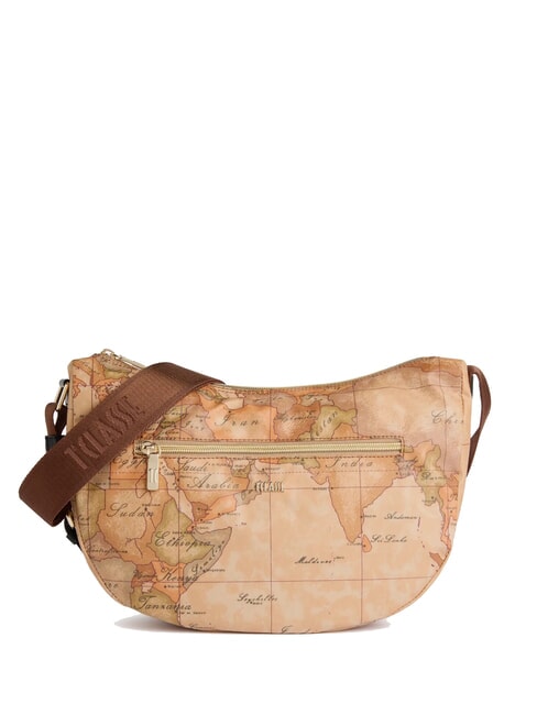 ALVIERO MARTINI PRIMA CLASSE HIGHLAND SOFT  Geantă semilună negru - Genți femei