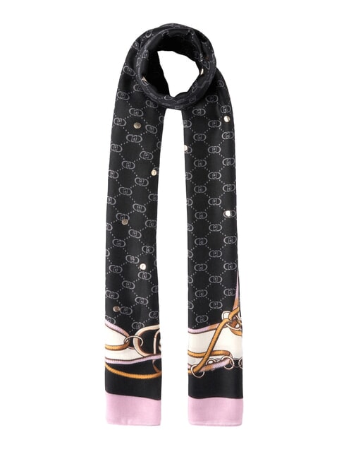 LIUJO LOGO Stolă cu imprimeu BLACK - Eșarfe