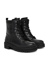 GUESS BADA2 Ghete din piele pentru gleznă BLACK - Pantofi femei - 1