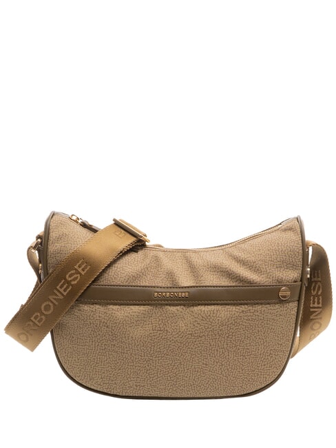 BORBONESE DOWNTOWN Geantă de umăr verde ulei - Genți femei