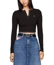 TOMMY HILFIGER TH JEANS Serafino Top - tricou