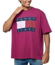 TOMMY HILFIGER TH JEANS Maxi Flag Tricou de bumbac struguri de vale - tricou - 1