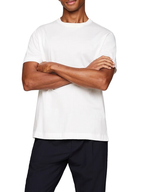 TOMMY HILFIGER TH Tricou cu mânecă scurtă ecru - tricou