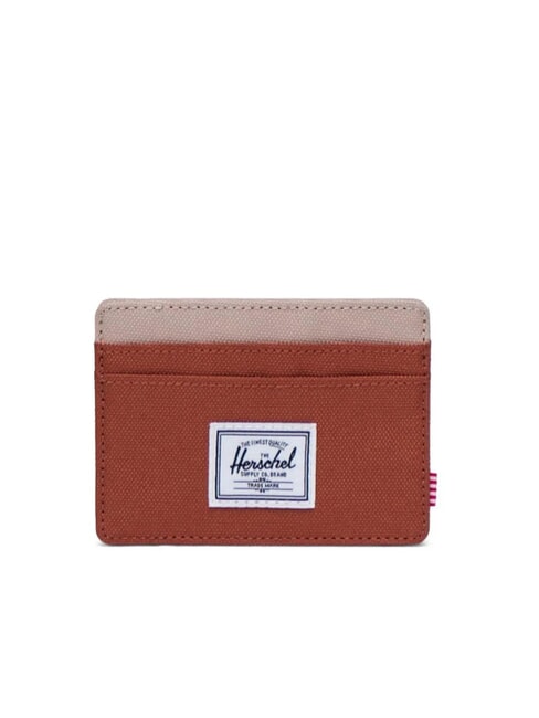 HERSCHEL CHARLIE  Suport plat pentru card chutney/taupe deschis - Portofele femei