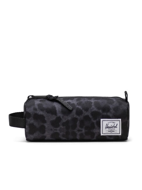 HERSCHEL SETTLEMENT Carcasa cu mana digi leopard negru - Penare și accesorii