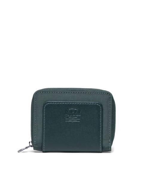 HERSCHEL TYLER Portofel mic cu fermoar cel mai întunecat molid - Portofele femei