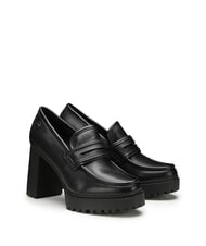 CULT JAGGER 4107 Mocasini din piele cu toc înalt - Pantofi femei