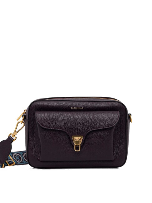 COCCINELLE BEAT SOFT RIBB  Geantă de umăr prune - Genți femei