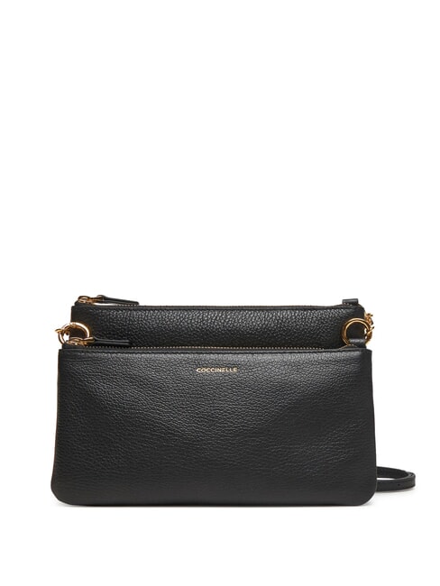 COCCINELLE YVONNE Geantă de umăr, din piele negru - Genți femei