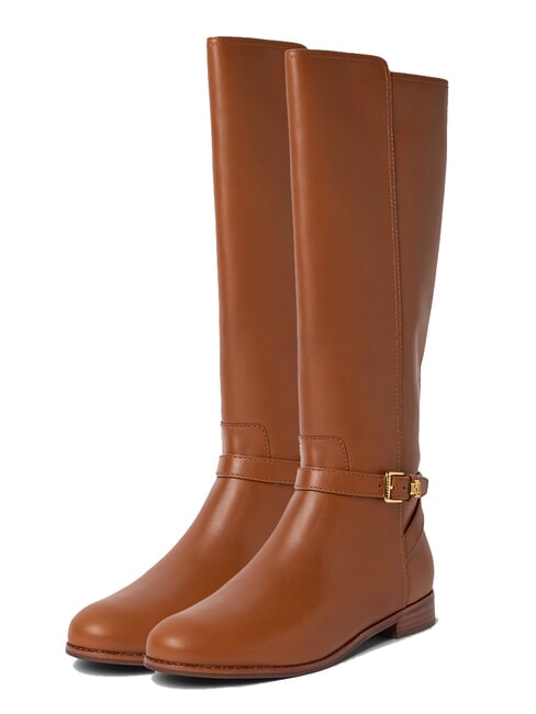 RALPH LAUREN BROOKE TALL 2 Ghete din piele cu picior înalt lauren tan1 - Pantofi femei