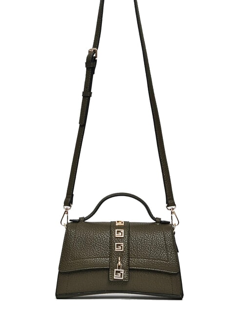 GAUDÌ ELVIRA Geantă de mână cu curea de umăr MILITARE - Genți femei
