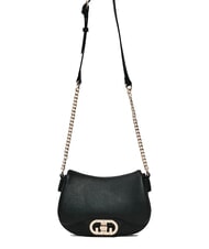 GAUDÌ ELLA Geantă de umăr cu clapă BLACK - Genți femei - 1