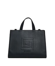 GAUD&Igrave; EMILY L Geantă de m&acirc;nă cu curea de umăr BLACK - Genți femei - 1