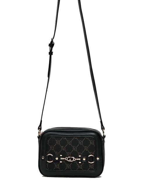 GAUDÌ NEW DIAZ Geantă foto cu logo jacquard BLACK - Genți femei