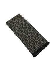 GAUDÌ ESTELLE Eșarfă din lurex cu logo integral - Eșarfe