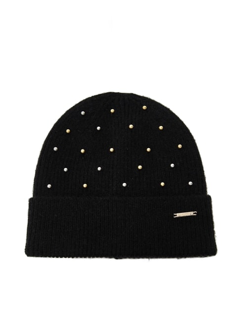 GAUDÌ ESTELLE Căciulă Beanie cu ținte BLACK - Căciuli
