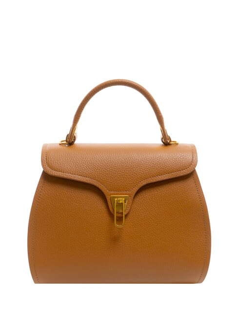 COCCINELLE MARVIN Geantă de mână din piele cu curea de umăr CUIR - Genți femei